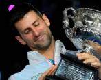 Novak Djokovic alcanzó su Grand Slam número 22. FOTO AP
