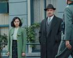 Bel Powley y Liev Schreiber son los protagonistas de A small light, la serie que narra la vida de Miep Gies, la secretaria que escondió por dos años a Ana Frank y su familia de los nazis. FOTO Cortesía Nat Geo