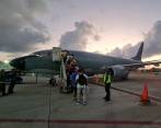 Los aviones de la Fuerza Aérea transportarán a los damnificados del cese de Viva y Ultra. FOTO CORTESÍA 