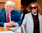 Donald Trump deberá pagar una indemnización de cinco millones de dólares a la periodista E. Jean Carroll. FOTOS FACEBOOK DONALD TRUMP Y GETTY