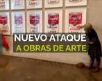Nuevo ataque a famosas obras de arte 