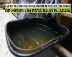 Goteras ponen en riesgo datos de predios y bienes