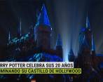 Harry Potter celebra sus 20 años iluminando su castillo de Hollywood
