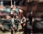 Comunidad de Belén Aguas Frías por poco lincha a hombre señalado de abusar de tres menores. FOTO: Cortesía 