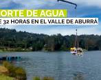 Así son los trabajos que obligan el corte de agua en el Valle de Aburrá