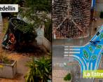 Medellín y La Estrella, las dos caras del urbanismo táctico