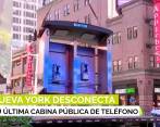 Adiós a las cabinas de teléfono público en Nueva York