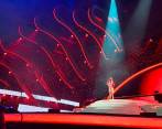 Karol G al inicio de su presentación en el Festival Viña del Mar. FOTO: Tomada de Twitter @elfestival