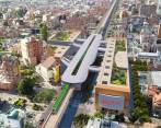 Las obras de la primera línea van en un 17% de avance. FOTO: METRO DE BOGOTÁ