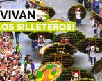 Vivas y aplausos para los silleteros¡