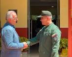 La reapertura de la frontera se iniciará con el paso de los camiones de carga de ambos países. FOTO Ministerio de Defensa
