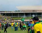 Manifestantes invaden la sede del Congreso y el Palacio Presidencial en Brasil