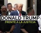 Donald Trump en la corte