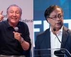 Tanto Hernández como Petro se han negado a asistir a los debates presidenciales en esta contienda electoral. FOTOS EDWIN BUSTAMANTE Y COLPRENSA