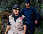 Única mujer en Antioquia dedicada al desminado humanitario