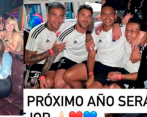 Vladimir Hernández, Christian Marrugo, Adrián Arregui, Óscar Javier Méndez fueron los jugadores captados por las cámaras. FOTO CORTESÍA 