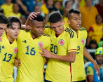 La Selección Colombia Sub-20 tuvo una destaca participación durante el Sudamericano, quedó tercera. FOTO COLPRENSA