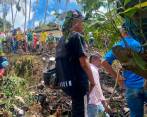 La emergencia afectó la escuela rural La Lejía de la vereda El Porvenir. FOTO: CORTESÍA