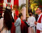 El régimen de Ortega llevó a prisión al obispo Rolando Álvarez y a siete sacerdotes por diversos motivos. FOTO: MANUEL SALDARRIAGA