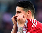 James Rodríguez es jugador libre y puede negociar con cualquier club. FOTO TWITTER OLYMPIACOS