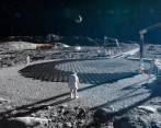 Imagen de simulación de exploración Artemis, y las nuevas tecnologías que se esperan implementar. FOTO: NASA