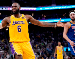 LeBron James con 38 años de edad ha logrado cuatro títulos de la NBA (2012, 2013, 2016, 2020) y cuatro MVP de la temporada regular (2009, 2010, 2012 y 2013). FOTO TWITTER @NBA