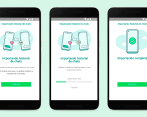 WhatsApp incorporó la función que permite migrar los datos de un iPhone a un teléfono Samsung. FOTO WhatsApp 