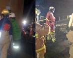 Organismos de socorro atienden la emergencia desde la noche del martes. FOTO: Colprensa-externos