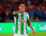 Jéfferson Duque marcó dos de los tres goles con los que Nacional venció a Medellín en el clásico 328. FOTO JAIME PÉREZ