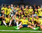 El equipo Sub-17, liderado por Linda Caicedo, quien previamente había sido elegida como la mejor jugadora de la Copa América, cautivó a propios y extraños. FOTO: FCF