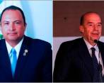Mario Búcaro y Álvaro Leyva se reunieron para tratar de solucionar los problemas diplomáticas entre Colombia y Guatemala. FOTOS: TOMADA DEL TWITTER DE @MarioBucaroGT Y COLPRENSA 