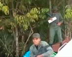 Dos militares venezolanos habrían abordado embarcación colombiana Foto: Captura de video