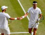 Los colombianos avanzaron a la semifinal de Wimbledon. FOTO Cortesía Fedecoltenis