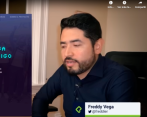 Freddy Vega es uno de los fundadores y CEO de Platzi, plataforma de aprendizaje. Foto: Captura de video YouTube.