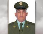 Jaisson Jiménez Charrys, patrullero asesinado en Sardinata, Norte de Santander. FOTO: TOMADA DE TWITTER @DirectorPolicia