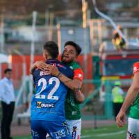 Este fue el primer gol de Leandro Requena como profesional. FOTO CORTESÍA 
