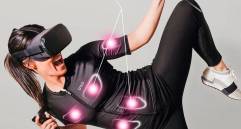 La chaqueta es compatible con tabletas, gafas de realidad virtual, computadores, consolas y celulares. FOTO Cortesía OWO