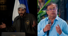 Bukele vs Petro: el choque de mandatarios por la política carcelaria de El Salvador 