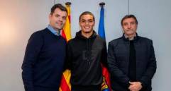 Joao Mendes se vinculó a La Masía del Barcelona. FOTO @FCBmasia