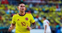 James Rodríguez ha jugado 84 partidos con la Selección Colombia. FOTO EFE