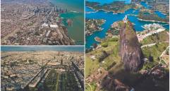 1. Chicago, Estados Unidos. 2. París, Francia. 3. Guatapé, Colombia. Crecer en el campo o en ciudades “desordenadas” otorga mejor orientación espacial. Fotos de referencia. FOTOS Getty-Manuel Saldarriaga