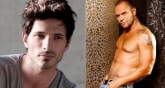 El actor Martiño Rivas encarnará en la pantalla a Nacho Vidal (a la derecha), un referente de la industria pornográfica. Fotos: Colprensa.