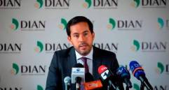 Lisandro Junco, director de la Dian. FOTO: COLPRENSA