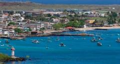Las Islas Galápagos, con 200 millas de mar territorial, tienen frontera con Costa Rica, Colombia y Perú. FOTO AFP