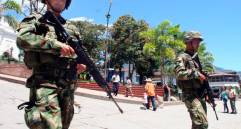 El Ejército comunicó haber desplegado unidades a las zonas en alerta. FOTO: JULIO CESAR HERRERA.