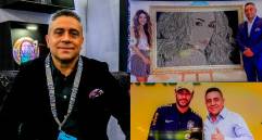 El artista colombiano que pone a brillar a los famosos con sus obras de cristales
