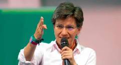 La alcaldesa de Bogotá, Claudia López se desapacha contra las “amenazas y chantajes” del presidente Petro frente al proyecto del metro de la ciudad Foto: Colprensa