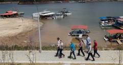 Guatapé cuenta con un embalse, pero por ser municipio turístico se está quedando corto en la demanda de agua, por lo cual se sumó a al PDA de la Gobernación. FOTO MANUEL SALDARRIAGA