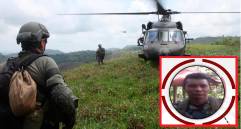 En contra de Eduardo Betín Lucas, alias “Alberto” o “Cero Uno”, había una recompensa de $120 millones. FOTOS: CORTESÍA.