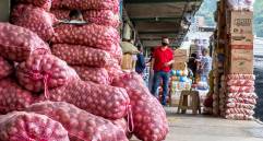 A 4.800 pesos se vende hoy el kilo de papa capira en la Central Mayorista. FOTO Juan Antonio Sánchez